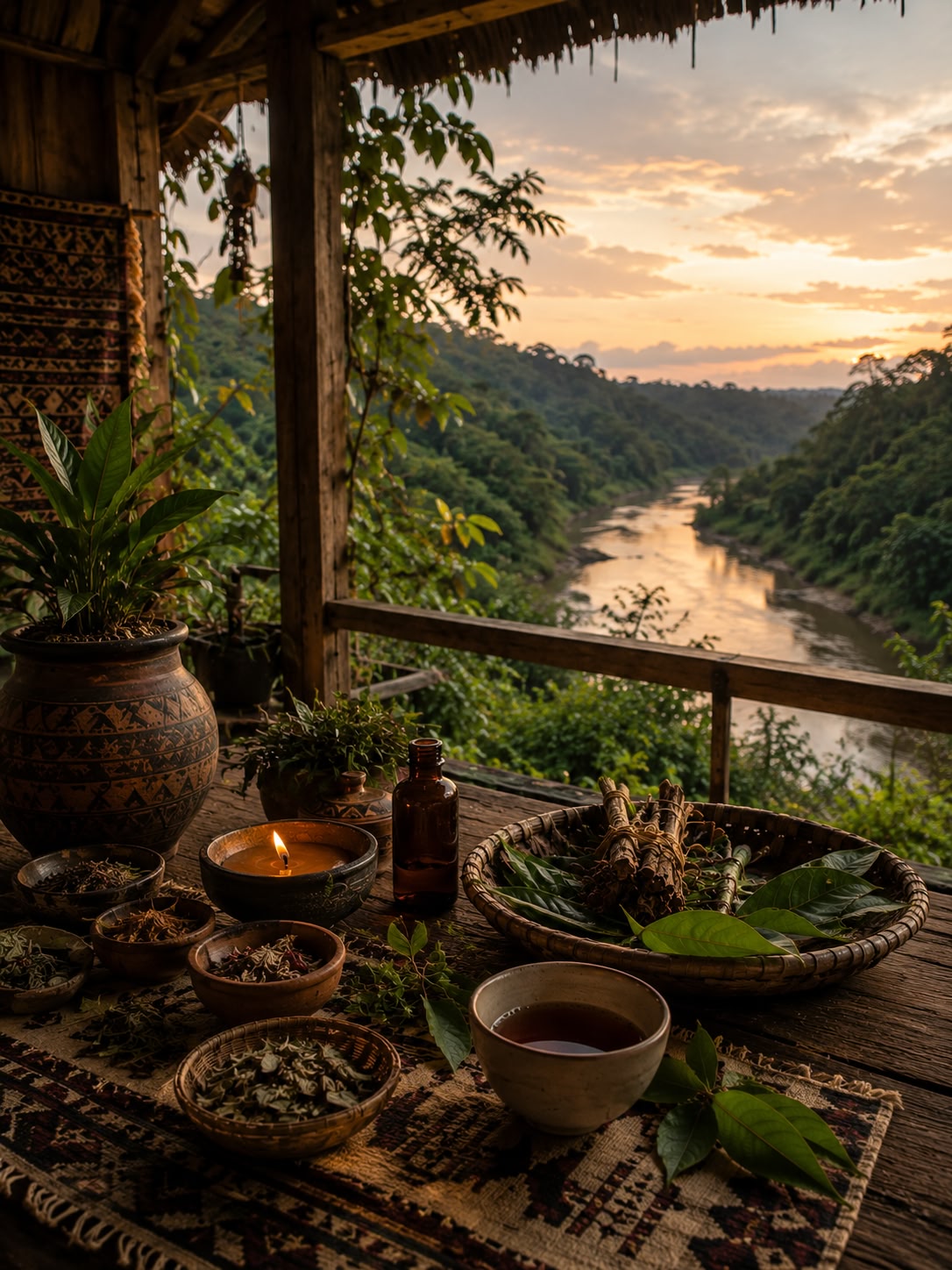 Immersions et Diètes en médecine traditionnelle amazonienne